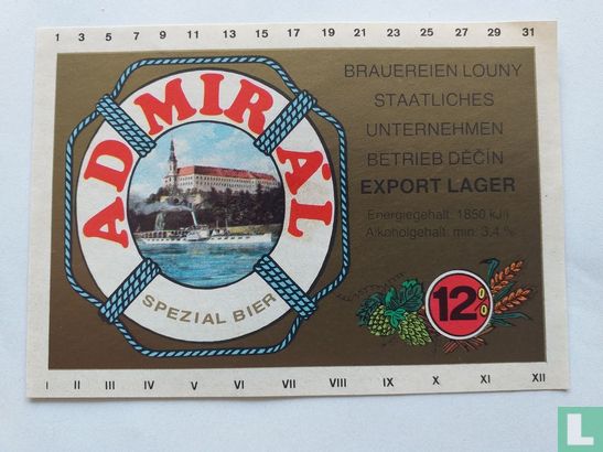 Admiral export lager 