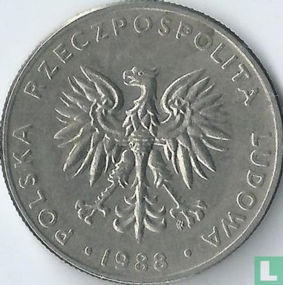 Pologne 20 zlotych 1988 - Image 1