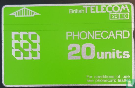 BT Phonecard 20 units
