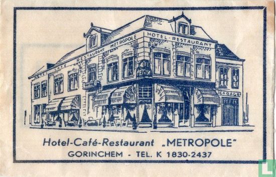 Hotel Café Restaurant "Metropole" - Afbeelding 1