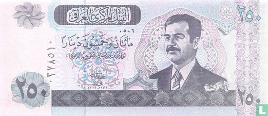Iraq 250 dinars 2002 - Afbeelding 1