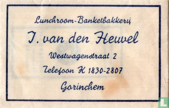 Lunchroom Banketbakkerij J. van den Heuvel - Image 1