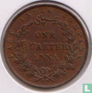 Inde britannique ¼ anna 1858 (type 2) - Image 2