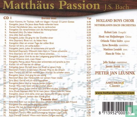 Bach    Matthäus Passion - Afbeelding 2