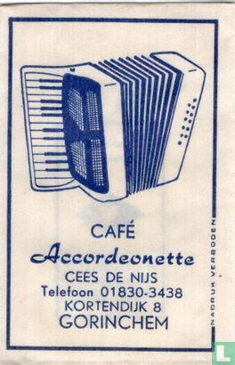 Café Accordeonette - Bild 1