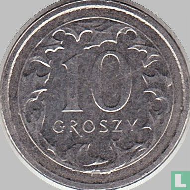 Pologne 10 groszy 2020 - Image 2