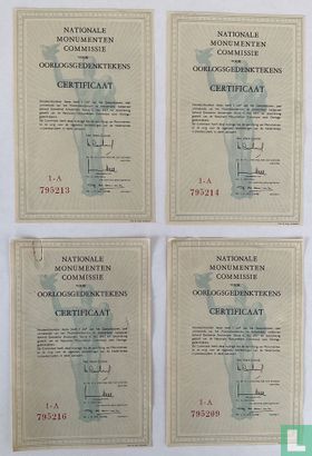 Certificaat van 1 cm2 van het Damplantsoen  - Afbeelding 1