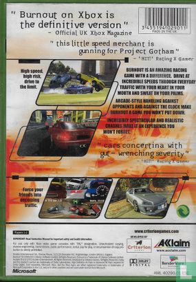 Burnout (Charity Pack - Not for resale) - Afbeelding 2