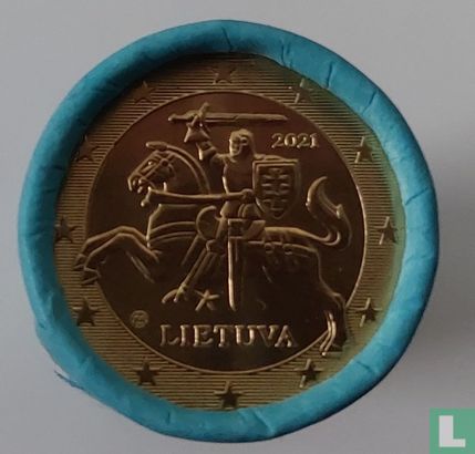 Lithuania 10 cent 2021 (roll) - Image 1