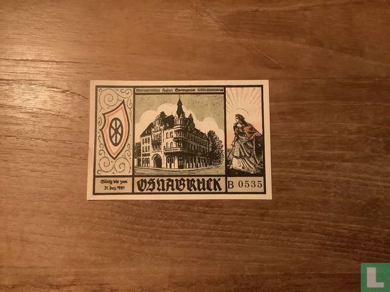 Osnabrück 50 pfennig - Image 1