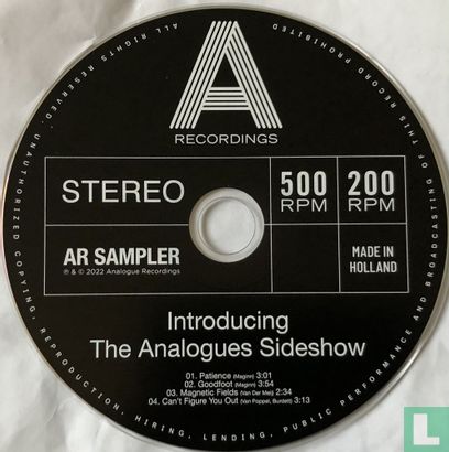 Introducing The Analogues Sideshow - Bild 3