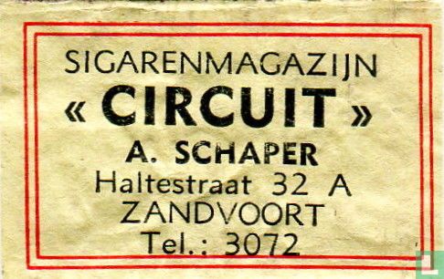 Sigarenmagazijn Circuit - A. Schaper