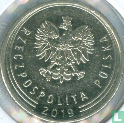Poland 20 groszy 2019 (copper-nickel plated steel) - Image 1