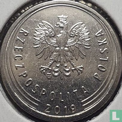 Polen 10 groszy 2019 (staal bekleed met koper-nikkel) - Afbeelding 1