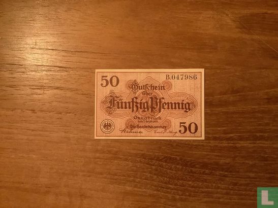 Osnabrück 50 Pfennig 1921 - Image 1
