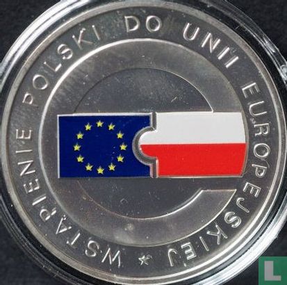 Polen 10 Zlotych 2004 (PP) "Poland's accession to the European Union" - Bild 2