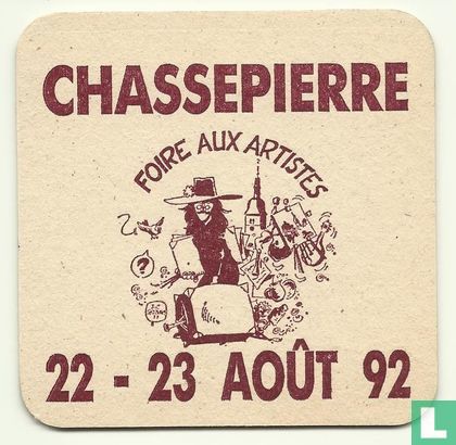 Gueuze Kriek / Chassepierre Foire aux artistes 1992 - Afbeelding 1