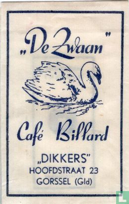"De Zwaan" Café Billard - Afbeelding 1