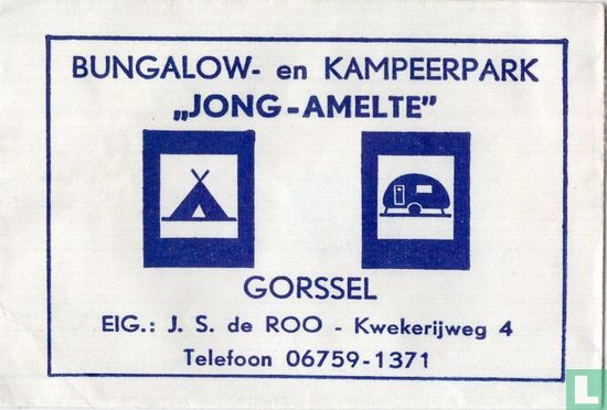 Bungalow en Kampeerpark "Jong Amelte" - Bild 1