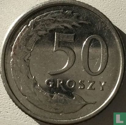 Polen 50 groszy 2013 - Afbeelding 2