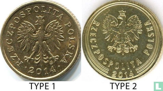 Polen 5 groszy 2014 (type 2) - Afbeelding 3
