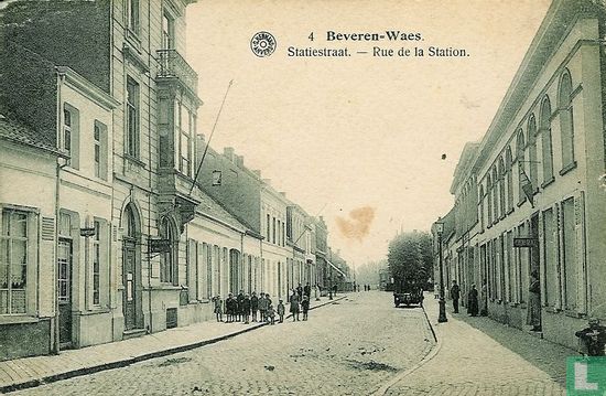 Beveren-Waas Statiestraat - Rue de la station