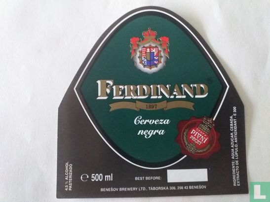 Ferdinand Cerveza negra