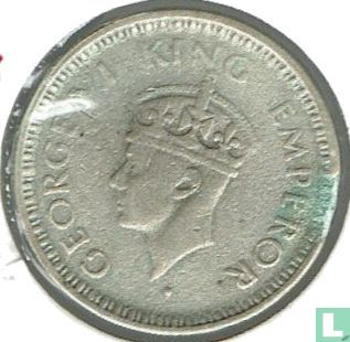 Inde britannique ¼ rupee 1943 (Lahore) - Image 2