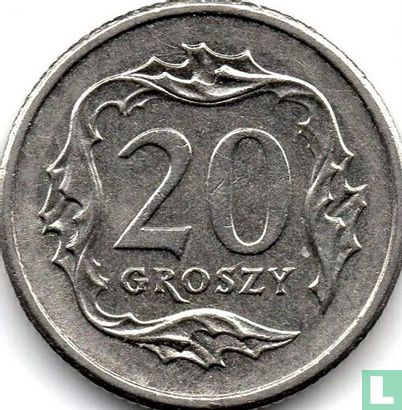 Polen 20 groszy 2010 - Afbeelding 2