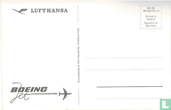 Lufthansa - Boeing 707-430 - Bild 2