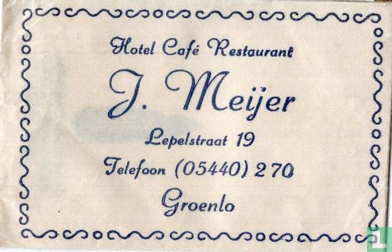 Hotel Café Restaurant J. Meijer - Afbeelding 1