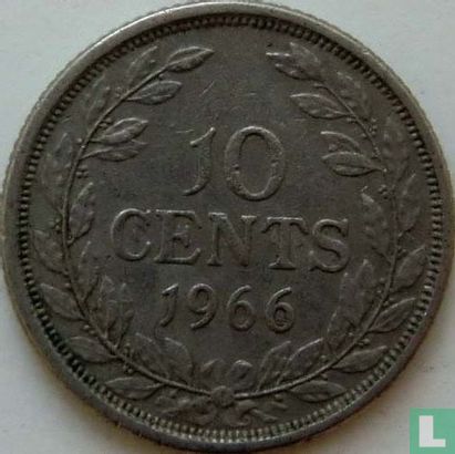 Liberia 10 cents 1966 - Image 1