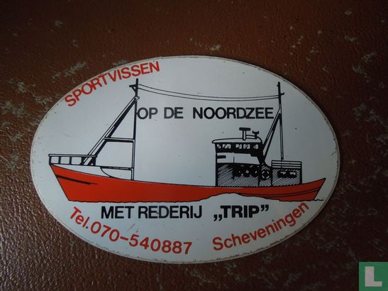 Sportvissen op de Noordzee met rederij "Trip"