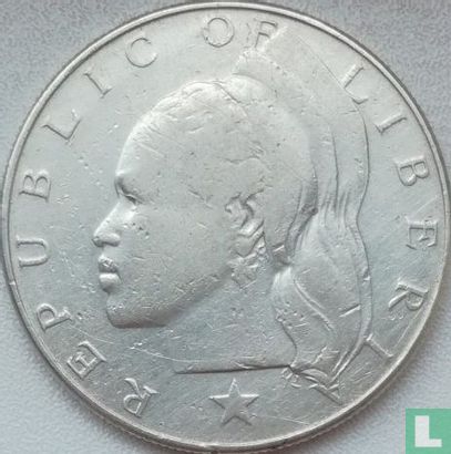 Liberia 1 dollar 1961 - Image 2
