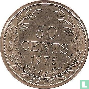 Liberia 50 cents 1975 - Afbeelding 1