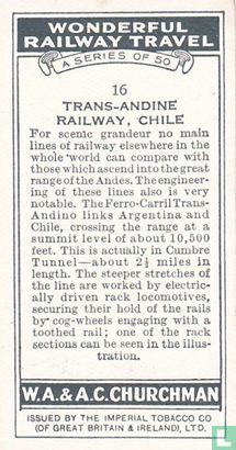 Trans-Andine Railway, Chile - Image 2