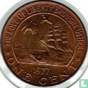 Liberia 1 Cent 1977 - Bild 1