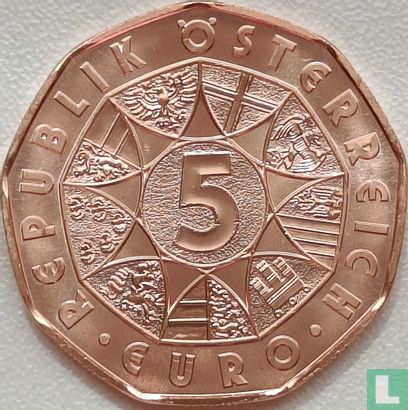 Austria 5 euro 2021 (copper) "Easter" - Image 2