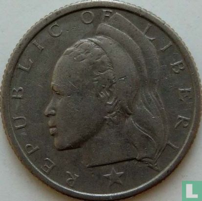 Liberia 25 cents 1966 - Image 2