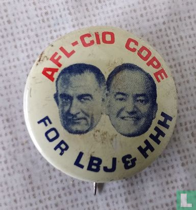 AFL-CIO for LBJ & HHH