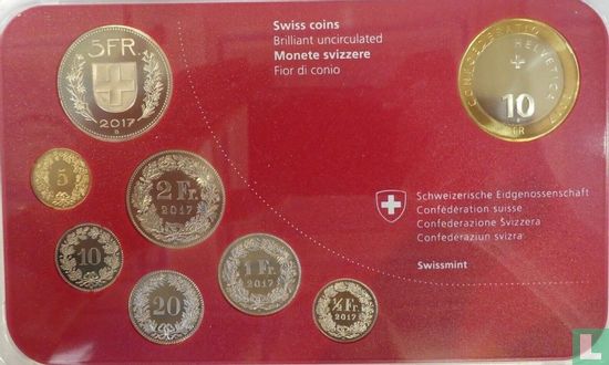 Zwitserland jaarset 2017 - Afbeelding 1