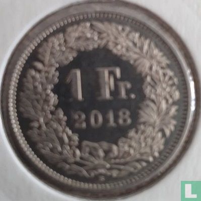Zwitserland 1 franc 2018 - Afbeelding 1