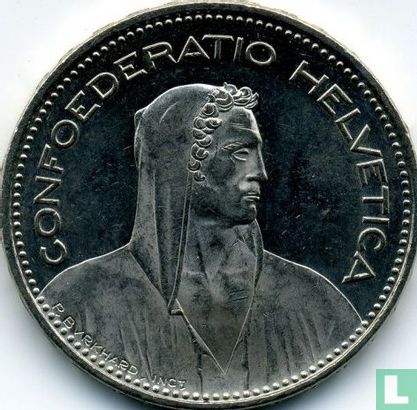 Zwitserland 5 francs 2007 - Afbeelding 2