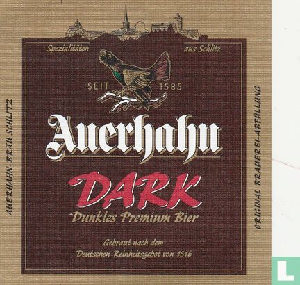 Auerhahn Dark