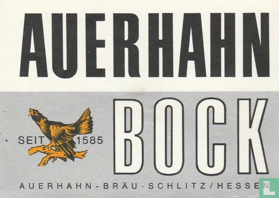 Auerhahn Bock