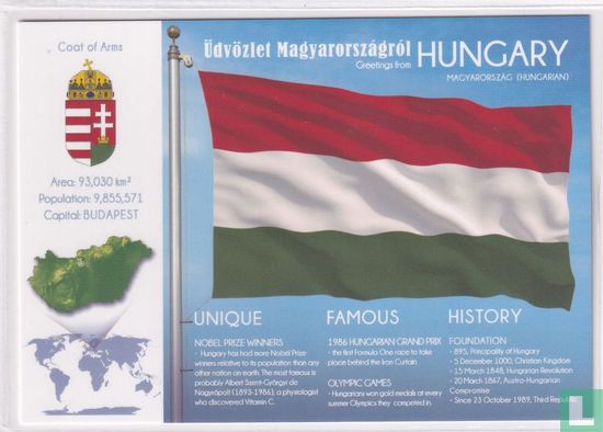 HUNGARY - FOTW  - Afbeelding 1