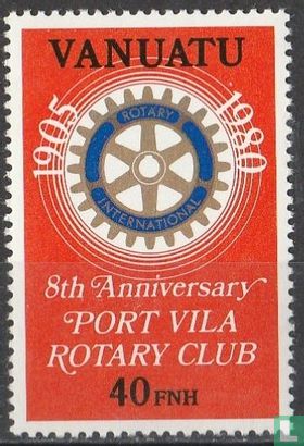 8e anniversaire du Rotary club de Port-Vila