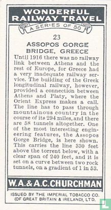 Assopos Gorge Bridge, Greece - Image 2