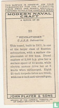 "Revolutioner" U.S.S.R. Submarine. - Bild 2