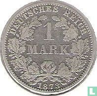 Empire allemand 1 mark 1873 (A) - Image 1